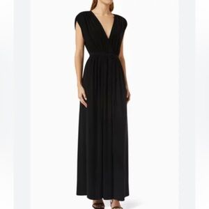 Talbots faux wrap Maxi Sleeveless Jersey Dress Size 1X